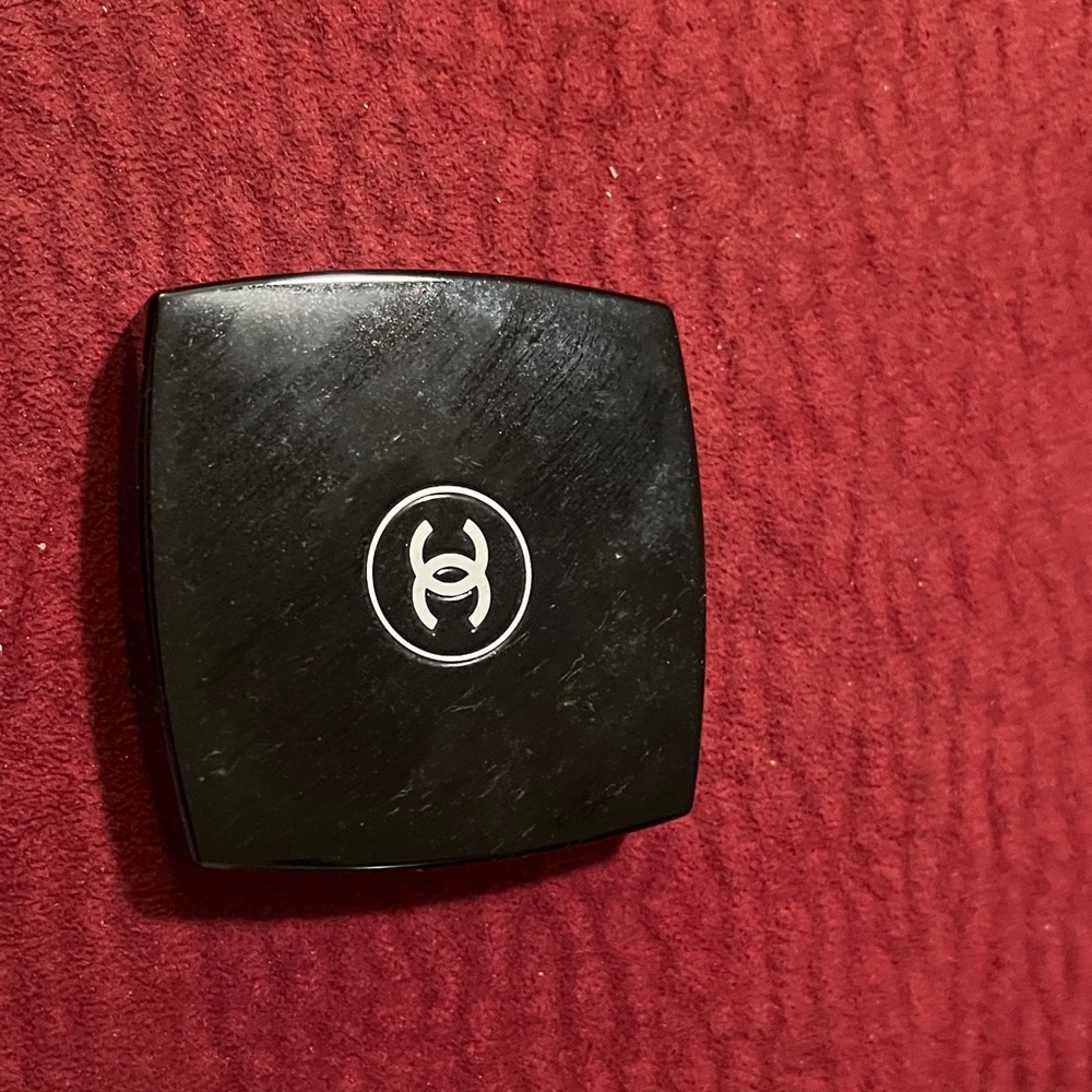 Chanel blush, not current formula, one of 11 colors available. Noisette Cocoa.